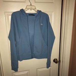 Under Armour Full Zip Cropped Hoodie